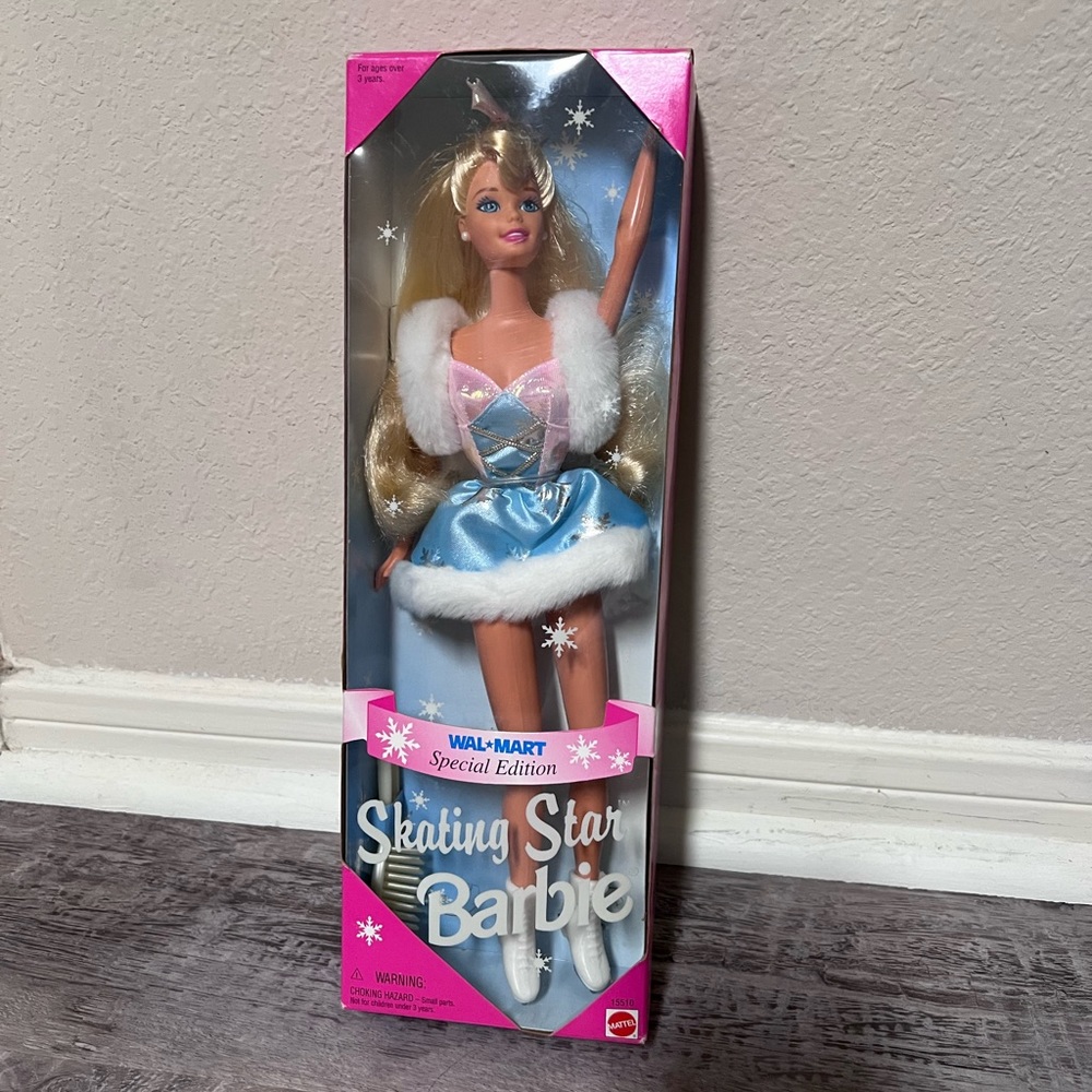 Skating Star Barbie in box. Unopened.